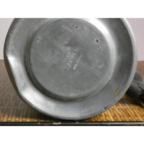 Vintage Pyrex Aluminum Coffee Pot With Wooden Handle & Glass Top *Please Read* - Picture 7 of 8